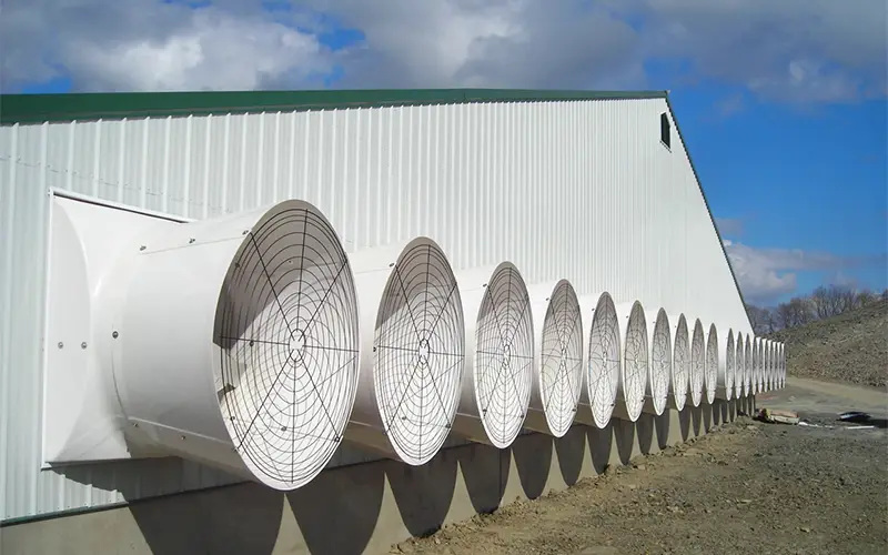 Positive Pressure Ventilation System in Pig Farms Benefits and Applications