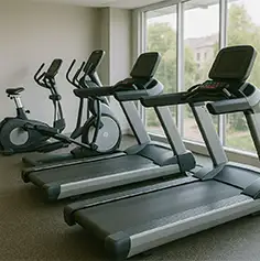 Air Filtration Solutions for Allergen and Pathogen Control in Hotels - fitness center
