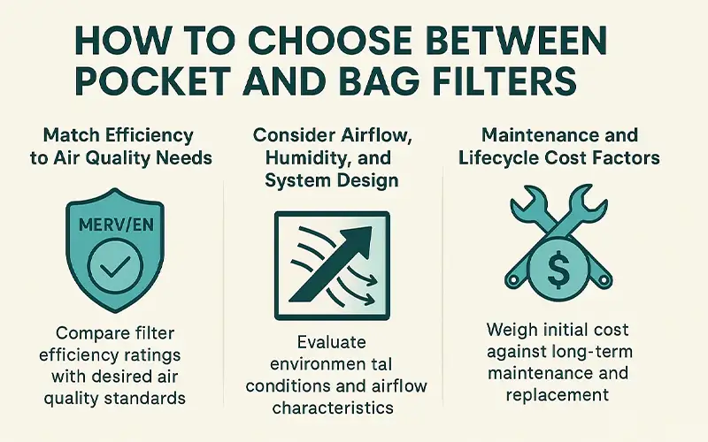 La Differenza tra Filtri a Tasca e Filtri a Manicotto: Una Guida Completa