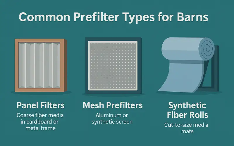 Perché i prefiltri sono essenziali nella ventilazione zootecnica