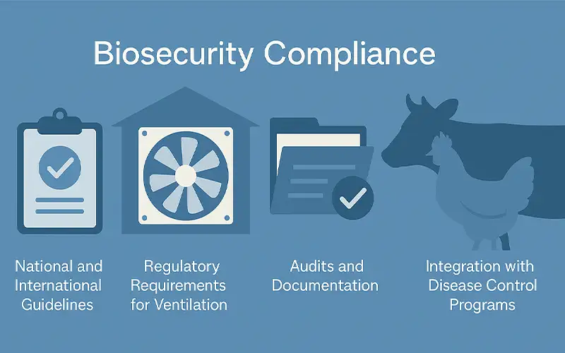 La filtrazione dell'aria come barriera contro PRRSV, influenza aviaria e altri agenti patogeni