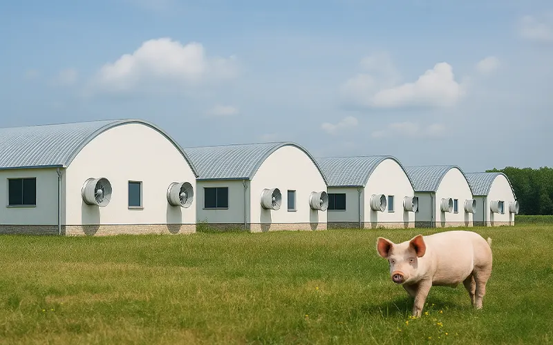 La filtrazione dell'aria come barriera contro PRRSV, influenza aviaria e altri agenti patogeni