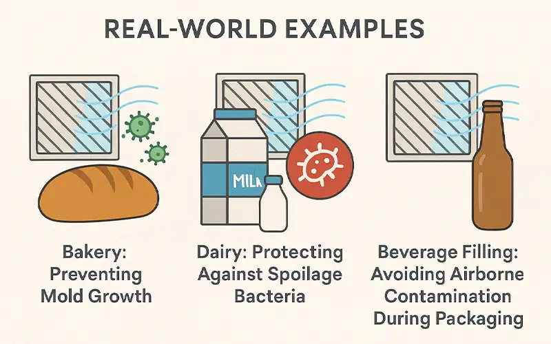 Cos'è la Filtrazione dell'Aria negli Stabilimenti Alimentari e Perché è Importante