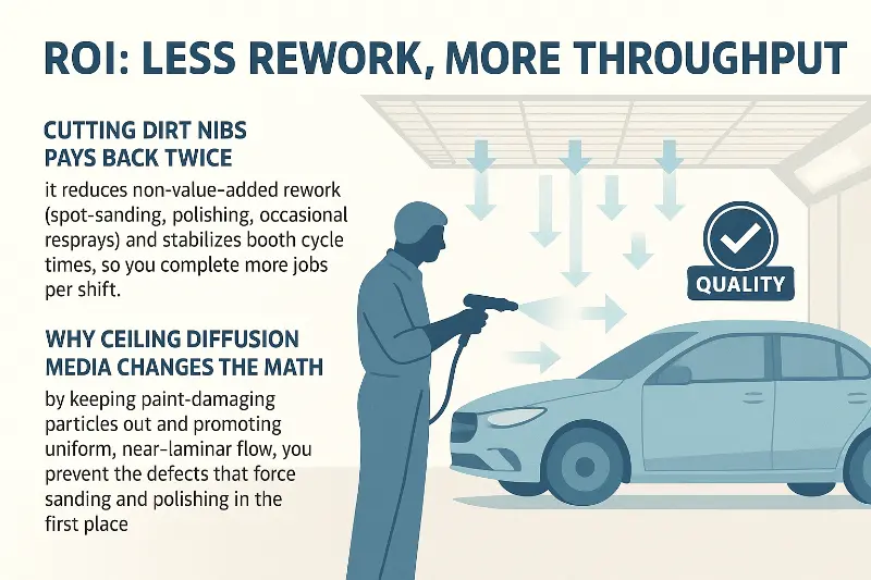 Medium di Diffusione da Soffitto: Come Riduce le Imperfezioni e le Lavorazioni Aggiuntive