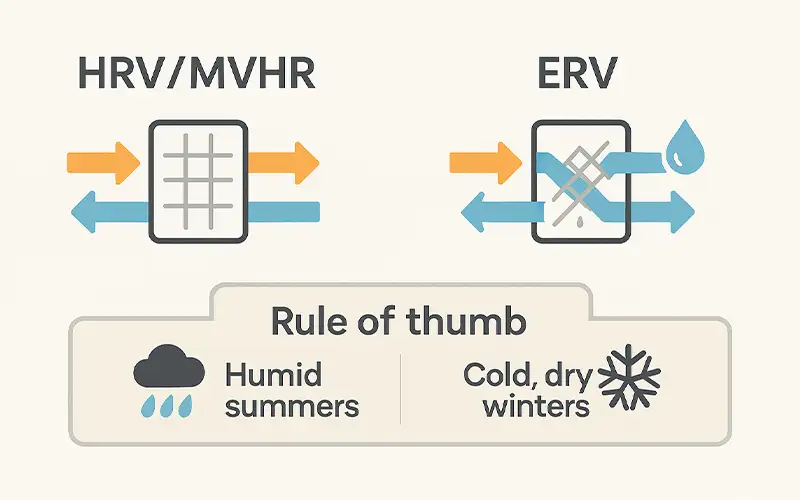 Sistema di Ventilazione con Recupero di Calore HRV: Guida Completa