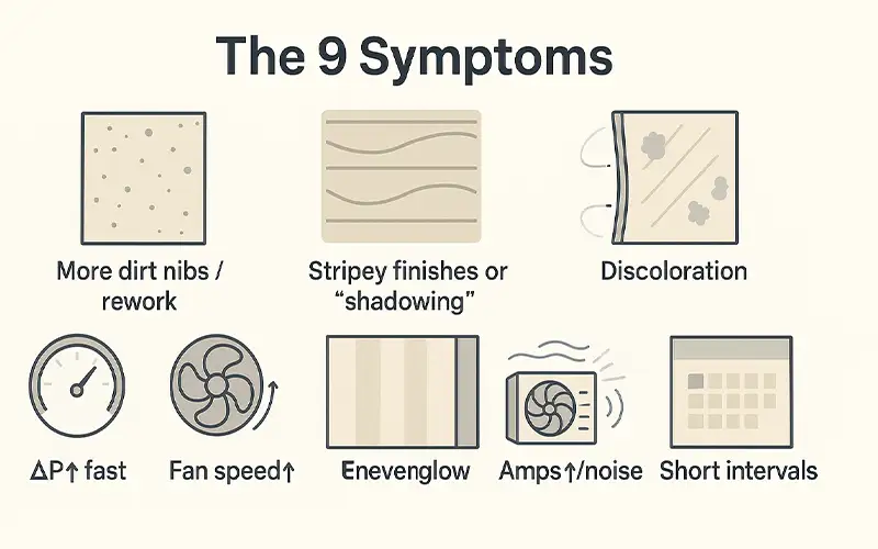 9 Sintomi che il tuo Media di Diffusione a Soffitto è Scaduto (e cosa controllare prima)