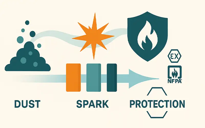 Filtrazione dell'Aria per la Sicurezza nella Produzione di Batterie al Litio
