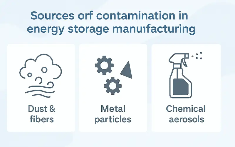 Come la Filtrazione dell'Aria Protegge la Sicurezza delle Batterie per l'Accumulo di Energia
