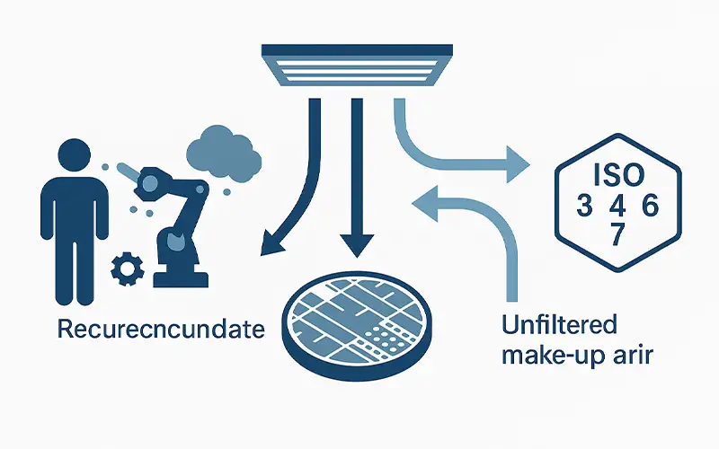 Come le Particelle Submicroniche Influenzano la Resa dei Semiconduttori