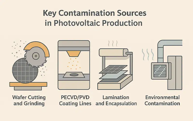 Perché la Filtrazione dell'Aria è Essenziale per l'Industria di Produzione Fotovoltaica
