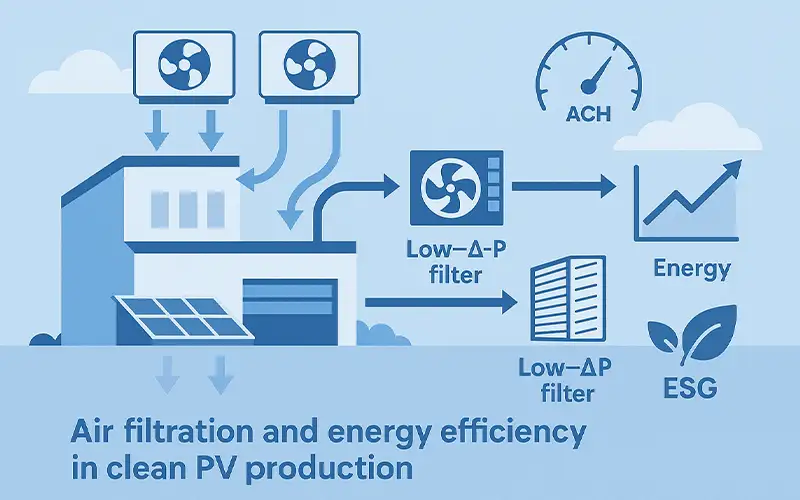 Perché la Filtrazione dell'Aria è Essenziale per l'Industria di Produzione Fotovoltaica